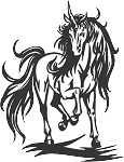 Unicorn Decal 21